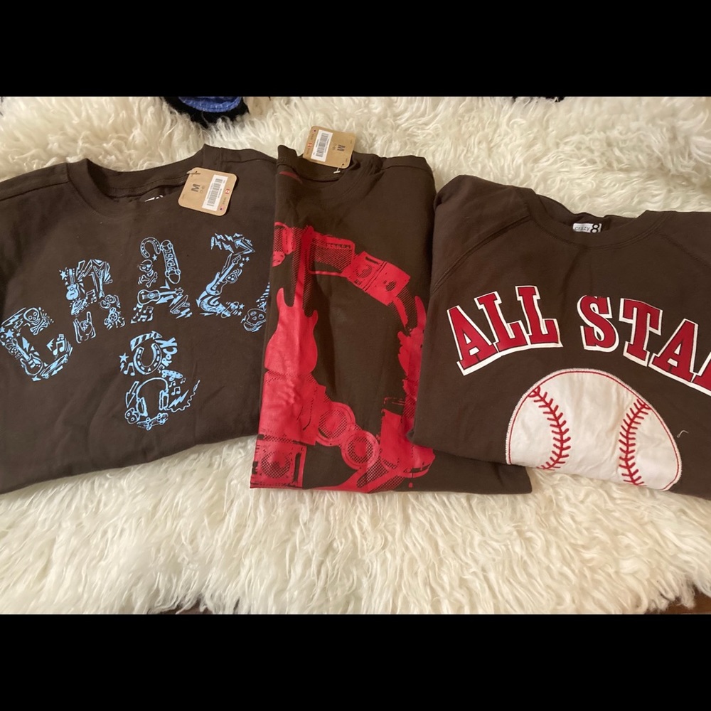 6-18 Boys crazy 8 shirt lot bundle NWT 7 8 BTS